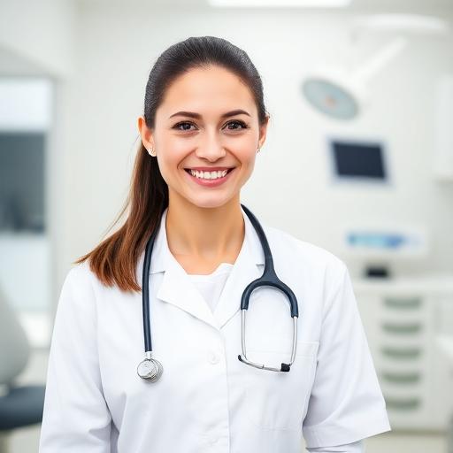 Dentista da clínica